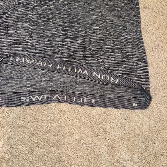 Lululemon Swiftly Tech Short Sleeve - Prism Stripe Rhino Grey Multi - Picture 3 of 5